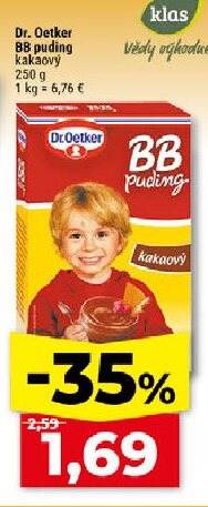 Dr. Oetker BB puding kakaový