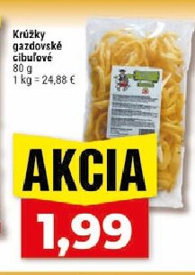 Krúžky gazdovské cibuľové