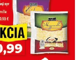 Melina Strúhaný syr Eidam, Mozzarella