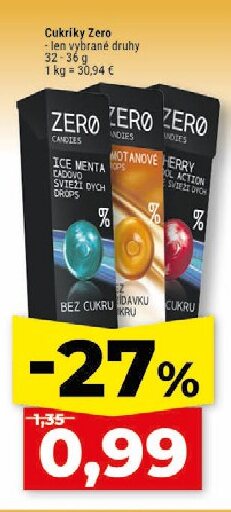 Cukríky Zero