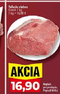 Teľacie stehno Orech