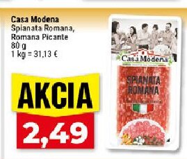 Casa Modena Spianata Romana, Romana Picante