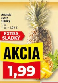 Ananás extra sladký