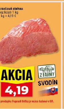 Bravčové stehno bez kosti