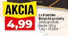 La Flambée Belgické pralinky Zmes príchutí, Horké