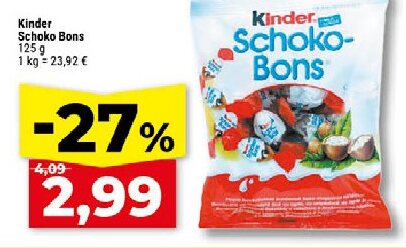 Kinder Schoko Bons