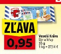 Veselá Kráva Sýr a křup