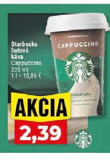 Starbucks ľadová káva Cappuccino