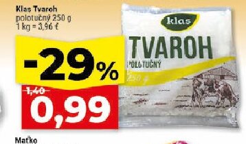 Klas Tvaroh polotučný