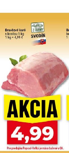 Bravčové karé s kosťou