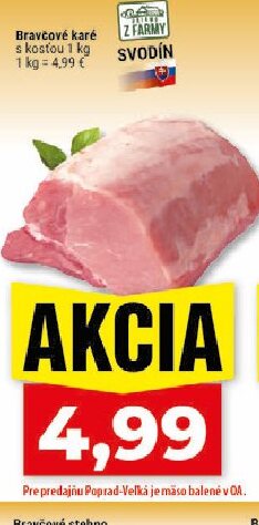 Bravčové karé s kosťou