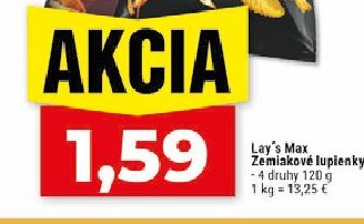 Lay's Max Zemiakové lupienky