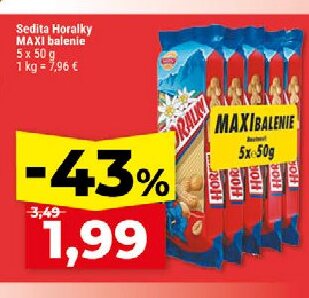 Sedita Horalky MAXI balenie
