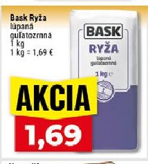 Bask Ryža lúpaná gulatozrnná
