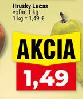 Hrušky Lucas