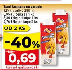 Tami Smotana na varenie 12% trvanlivá