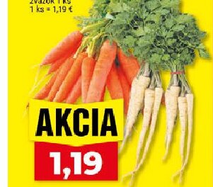 Petržlen s vňaťou