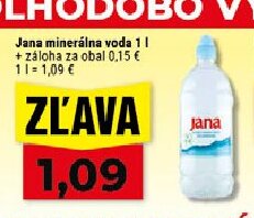 Jana minerálna voda