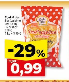 Cook & Joy Sestvaječné cestoviny