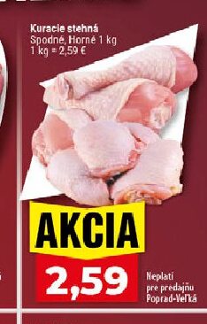 Kuracie stehná Spodné, Horné