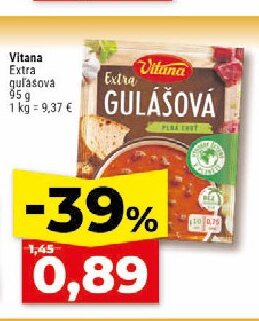 Vitana Extra gulášová
