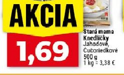 Stará mama Knedličky Jahodové, Čučoriedkové