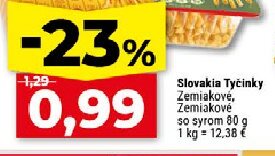 Slovakia Tyčinky Zemiakové, Zemiakové so syrom