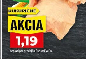 KUKURIČNÉ Kuracie chribity kukuričné
