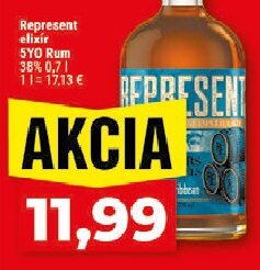 Represent elixír 5YO Rum