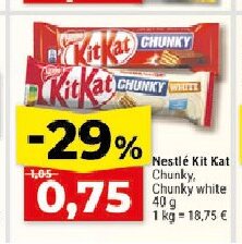 Nestlé Kit Kat Chunky, Chunky white