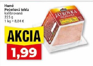 Hamé Pečeňová tehla kalibrovaná