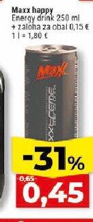 Maxx happy Energy drink