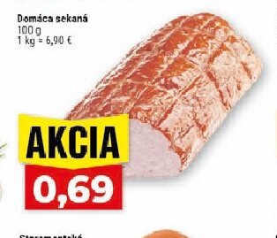 Domáca sekaná