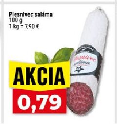 Plesnivec saláma