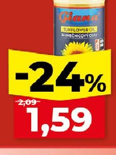 Giana Slnečnicový olej