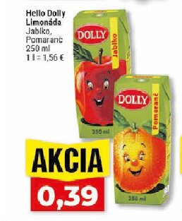 Hello Dolly Limonáda Jablko, Pomaranč