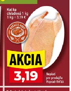 Kačka chladená