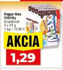 Happy Max Oblátky Orieškové