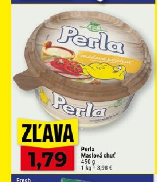 Perla Maslová chuť