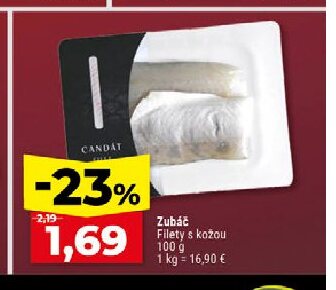 Zubáč Filety s kožou