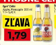 Opre Cider Apple, Pineapple