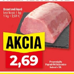 Bravčové karé bez kosti