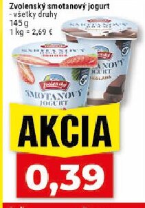 Zvolenský smotanový jogurt
