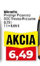 Mionetto Prestige Prosecco DOC Treviso Frizzante