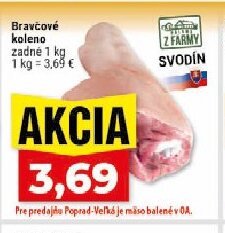 Bravčové koleno zadné