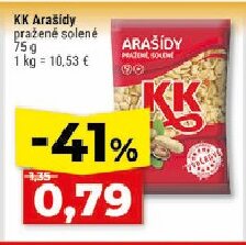 KK Arašídy pražené solené