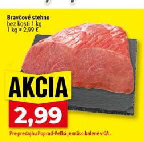 Bravčové stehno bez kosti