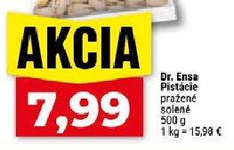 Dr. Ensa Pistácie pražené solené
