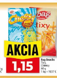 Bag Snacks Tiix'y, Cheesy