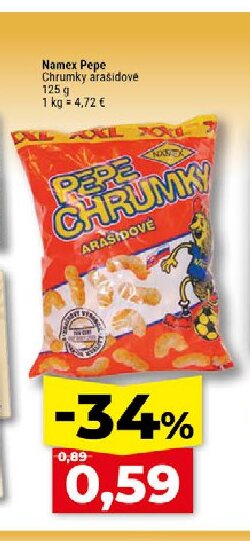 Namex Pepe Chrumky arašidové